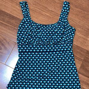 Ann Taylor Cropped Bell-shaped Tank